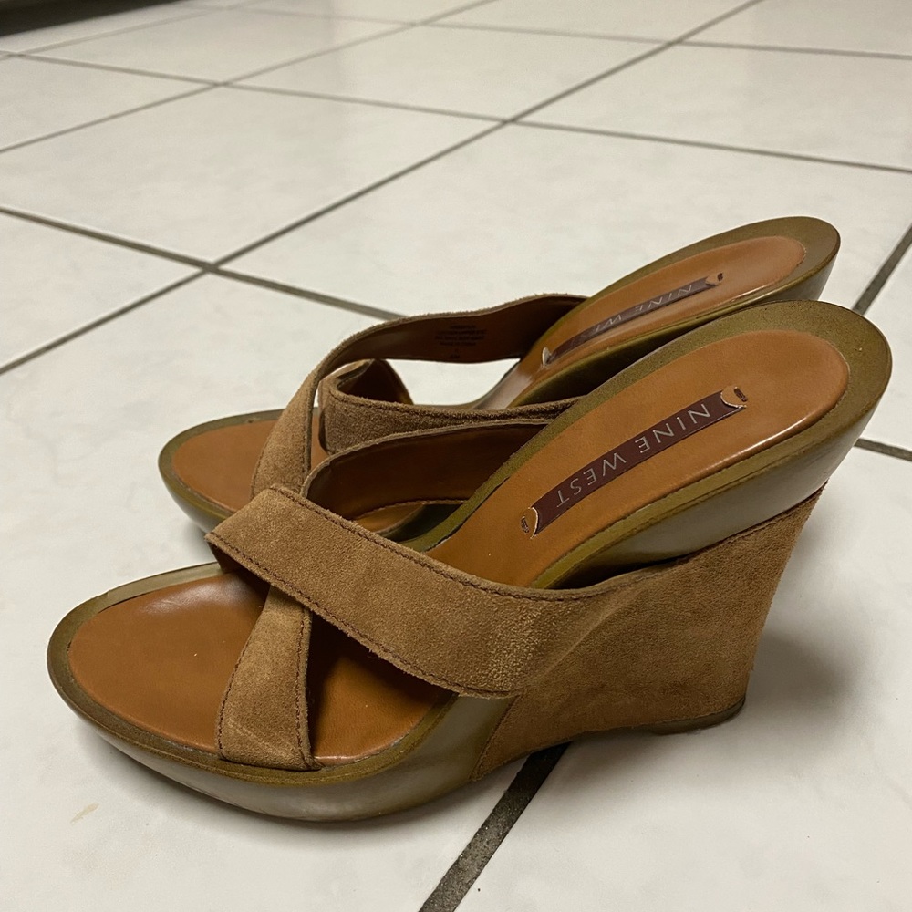 Nine West Suede Wedge